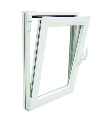 Energy Saving Vinyl Tilt And Turn Window With VERTICAL Opening Pattern From Top