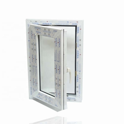 Chinese Top Hardware Upvc Tilt And Turn Windows for VERTICAL Opening Pattern