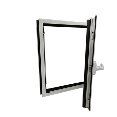 Unbreakable Sound Proof Impact Aluminum Casement Glass Windows for Thermal Insulation