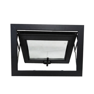 High Popularity Upvc Awning Windows with 2023 Window Design Grille and Wooden Hardware