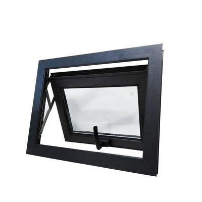 High Popularity Upvc Awning Windows with 2023 Window Design Grille and Wooden Hardware