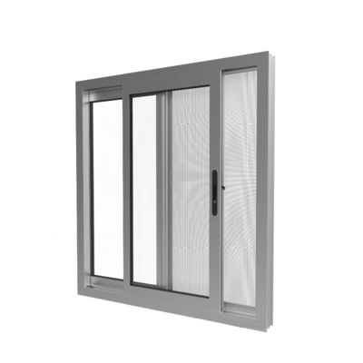 Customizable Aluminum Sliding Bay Window with Heat-insulation and Fireproof Function