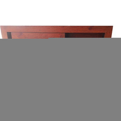 Fireproof Aluminum Sliding Bay Window with Tempering Glass and Low-E Glass Function