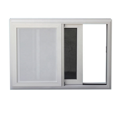 Fireproof Aluminum Sliding Bay Window with Tempering Glass and Low-E Glass Function