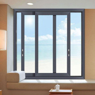 Office Building Sliding Windows with Customized Grill Design from Professional OEM