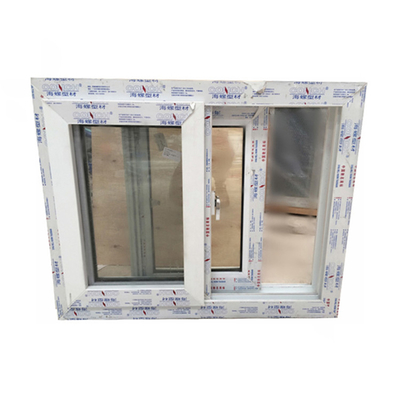 Windproof Sliding Window Upvc Double Glazed Pvc Window with Horizontal Opening Pattern