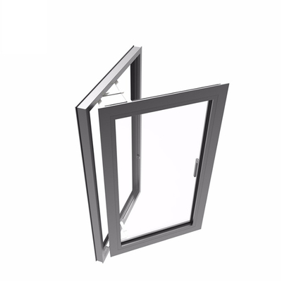 Modern Aluminum Casement Blinds Roller Shutter Glass Window with Chinese Top Hardware