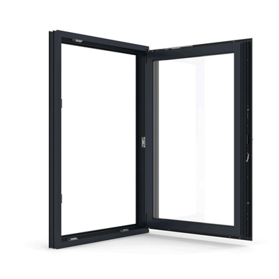 FiberGlass Screen Netting Material Double Glazed Aluminum Casement Windows And Doors