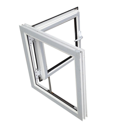 Top-Selling Africa Hurricane Impact Aluminum Casement Windows Adjustable Grill Design