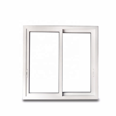 2023 Novel PVC Courtyard Sliding Window Grill Design with Horizontal Opening Pattern