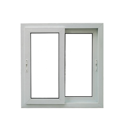 2023 Novel PVC Courtyard Sliding Window Grill Design with Horizontal Opening Pattern