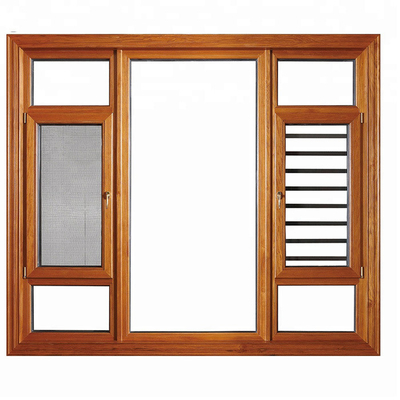 Aluminium Casement Windows Design for Garage Shed/Villa/Basement/Gym/Wine Cellar