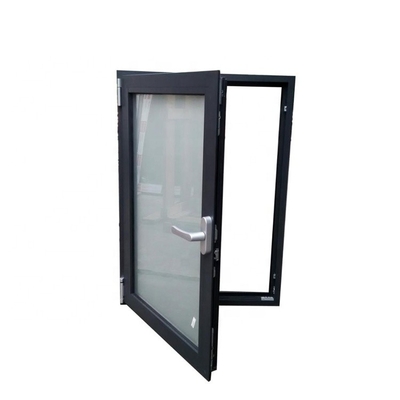 Horizontal Opening Grade Style Aluminum Casement Window for Bestarc Hurricane Louver