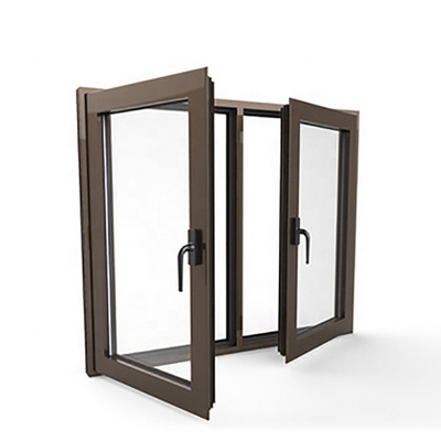 Customized Size Casement Window Frame with Stainless Steel Screen Netting Material