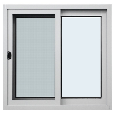 Aluminum Sliding Bay Window with Coating Glass and Stainless Steel Screen Netting