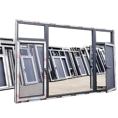 Aluminum Casement Windows for Home Office Soundproof Triple Glazed Energy-saving