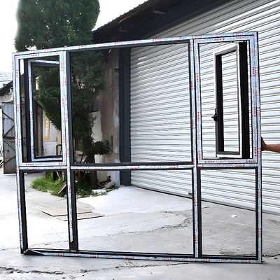 Aluminum Casement Windows for Home Office Soundproof Triple Glazed Energy-saving