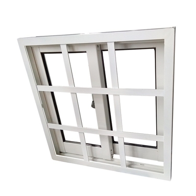 Top of Aluminum Sliding Glass Window Curved Security for Office Building Construction