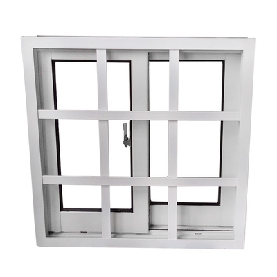 Top of Aluminum Sliding Glass Window Curved Security for Office Building Construction