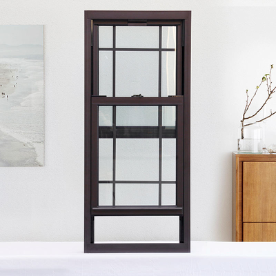 Affordable PVC Single Hung Windows with Waterproof and Heat Insulation