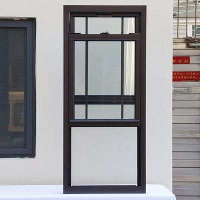 Affordable PVC Single Hung Windows with Waterproof and Heat Insulation