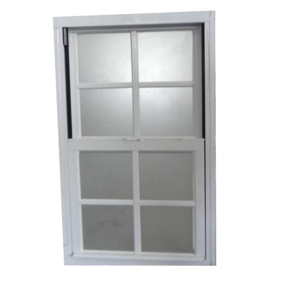 American Style Upvc Design Appartment Single Hung Fibreglass Windows Powder Coated