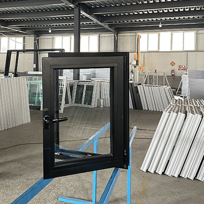 Aluminum Alloy Thermal Break Sound Proof European Style Casement Triple Glaze Windows