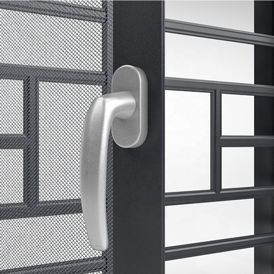 Energy Soundproof Aluminum Casement Windows with Screens and Improved Noise Reduction