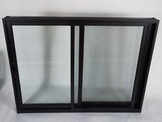 Customized Soundproof Double Glazed Aluminum Windows with High Security Lock System