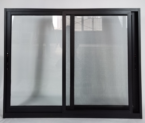 Customized Soundproof Double Glazed Aluminum Windows with High Security Lock System