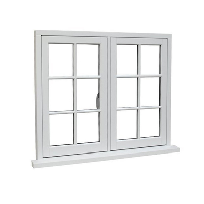 Single double empering loating stained low-e Glass Type Arc Design Casement Window