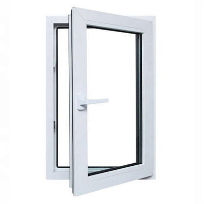 Single double empering loating stained low-e Glass Type Arc Design Casement Window