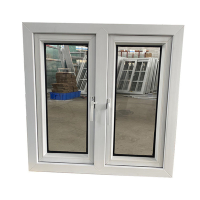Single double empering loating stained low-e Glass Type Arc Design Casement Window