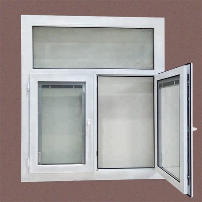 Stainless Steel Screen Netting Upvc Casement Window Frame American Style Triple Glazed
