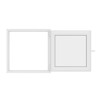 VERTICAL Opening Pattern Small Casement Window for OEM Customized within Fenesta