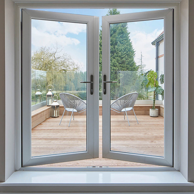 Vertical Opening Pattern Impact Resistant Casement Windows with Reinforced Security