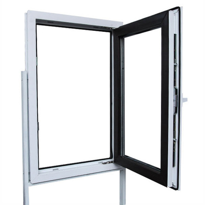 Vertical Opening Pattern Impact Resistant Casement Windows with Reinforced Security