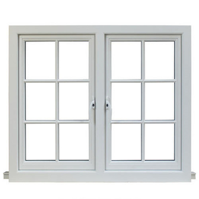 Vertical Opening Pattern Impact Resistant Casement Windows with Reinforced Security