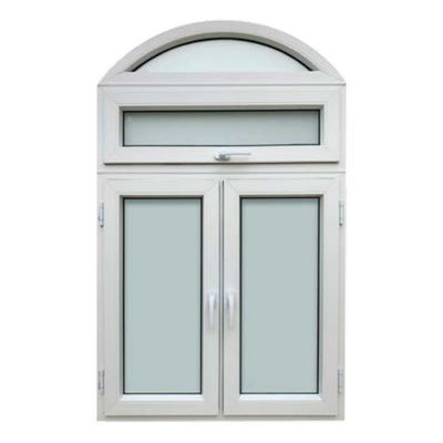 Vertical Opening Pattern Impact Resistant Casement Windows with Reinforced Security