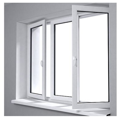 Soundproof Function Upvc Arch Top Casement Window with Modern Design Style