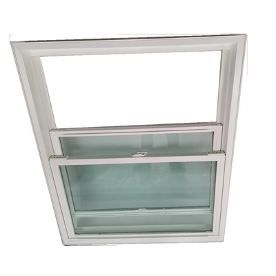 Clear Glass Folding Screen Upvc Profile Frame Plastic Double Hung Windows Lifetime