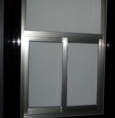 100 Aluminum Out Swing Window with Folding Screen and Thermal Break Aluminum Profile