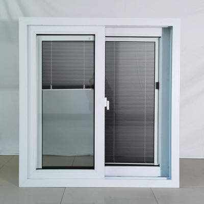 100 Aluminum Out Swing Window with Folding Screen and Thermal Break Aluminum Profile