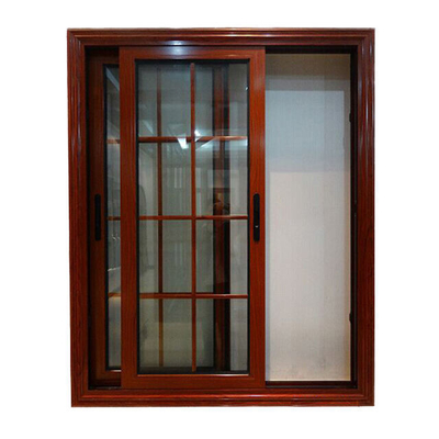 100 Aluminum Out Swing Window with Folding Screen and Thermal Break Aluminum Profile