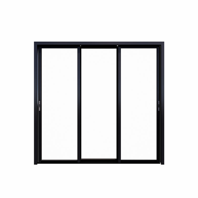 100 Aluminum Out Swing Window with Folding Screen and Thermal Break Aluminum Profile