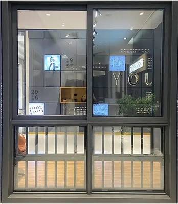 Sliding Opening Modern Design Hurricane Impact Aluminum Double Glazed Windows For Houses