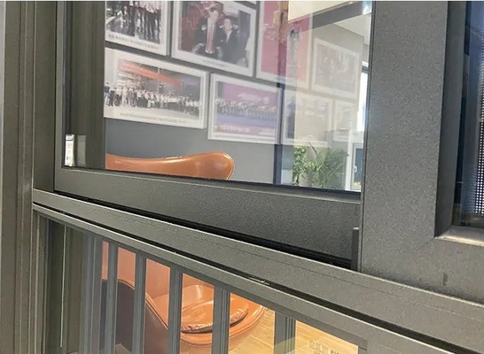 Sliding Opening Modern Design Hurricane Impact Aluminum Double Glazed Windows For Houses