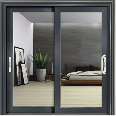 Chinese Top Hardware Aluminum Out Swing Horizontal Balcony Sliding Window 100 Aluminum