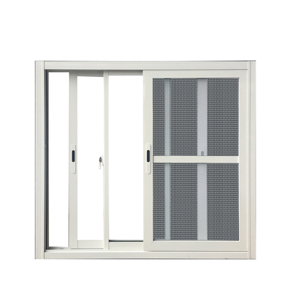 Aluminium Double Glazed Sliding Windows Sliding Double Window for Soundproof Function