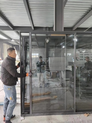 Custom Size Aluminum Sliding Window with Hurricane Impact and Double Glass from Chinese